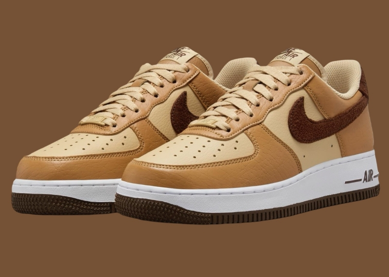 Nike Air Force 1 Low Next Nature "Flax/Cacao Wow" Officially Unveiled