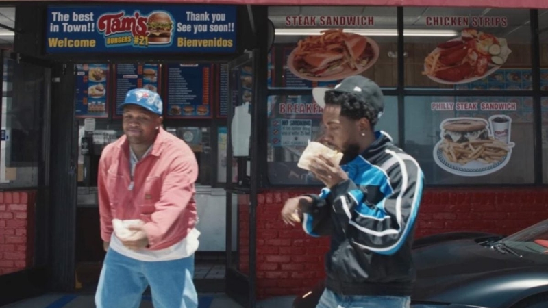 Kendrick Lamar Eats Free Forever At Burger Spot In 'Not Like Us'