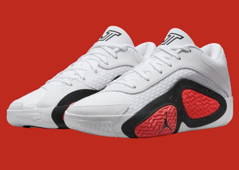 Jordan Tatum 2 "White/Bright Crimson" Gets Official Images