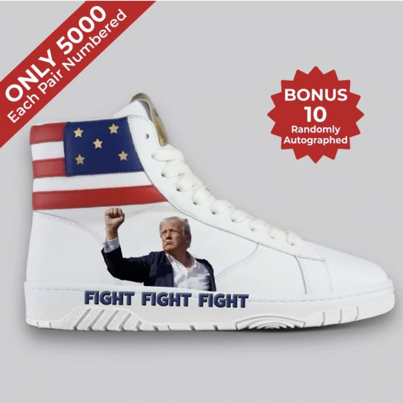 Donald Trump Launches New Assassination Attempt Sneakers