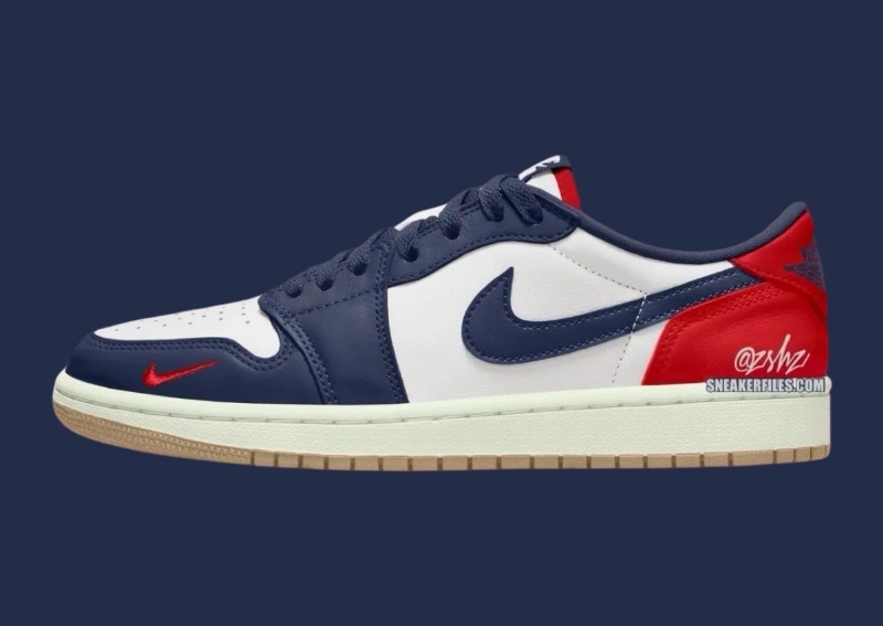 Air Jordan 1 Low OG "Howard University" Gets Updated First Look