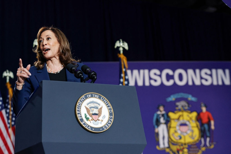 Talk To 'Em! Vice President Kamala Harris Speaks At 1st Presidential Campaign Rally In Milwaukee