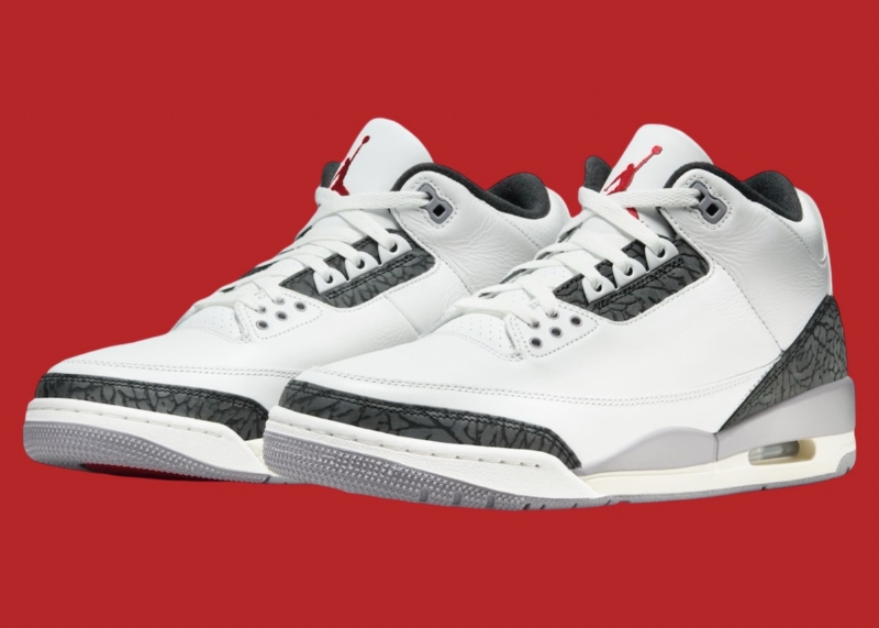 Air Jordan 3 "Cement Grey" Officially Revealed