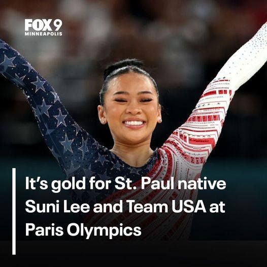 St. Paul native Suni Lee and her Teammates Earned Gold