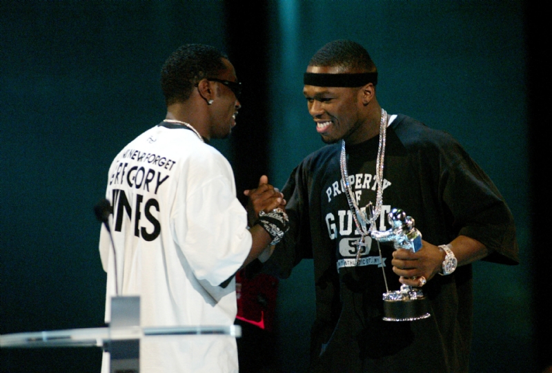50 Cent Details Diddy's "Weird Energy" That Began His Issues With The Industry Mogul