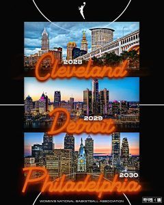 WNBA Announces Major Expansion with New Teams in Cleveland, Detroit, and Philadelphia