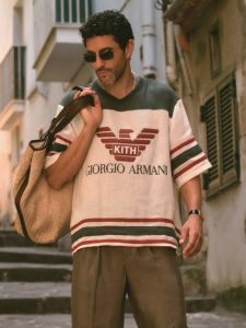 Giorgio Armani & Kith Reveal Summer 2025 Estate Collection Inspired by Italian and American Coastal 
