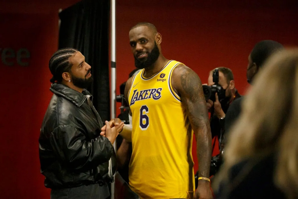 Jersey Swap: Drake Covers His LeBron James Tattoo With Shai Gilgeous-Alexander Tattoo, Social Media