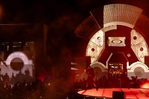 Chief Visionary Travis Scott Crashes Oakley HQ With Surprise Performance Celebrating 50 Years Of Oak