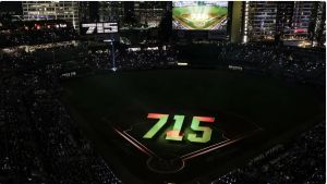 SOURCE SPORTS: MLB Commemorates Hank Aaron's 715th HR on 7/15 During All Star Game In Atlanta