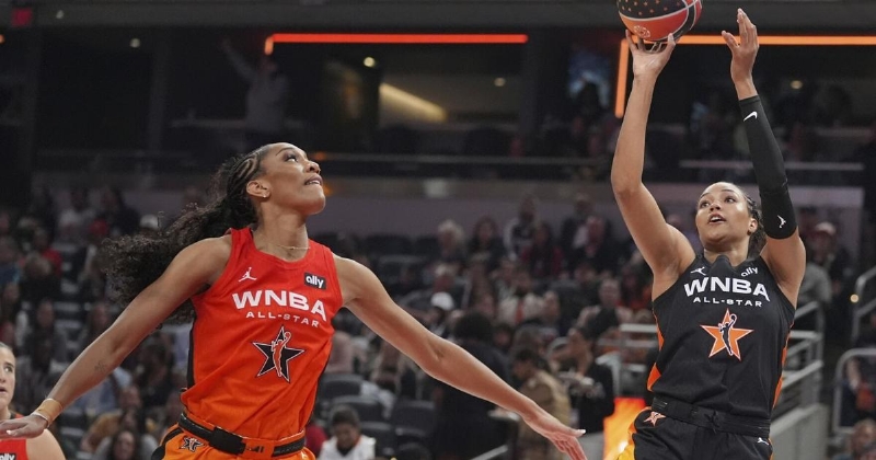 Napheesa Collier's record-breaking performance leads her team to victory in WNBA All-Star Game