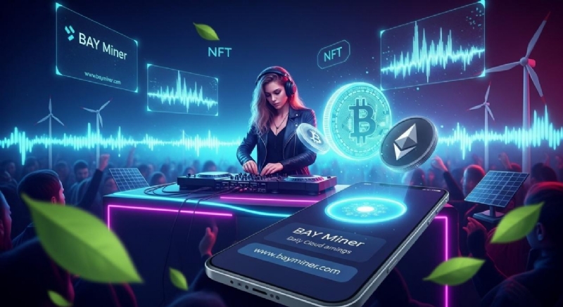 BAY Miner Launches Green Cloud Mining Amid Taylor Swift NFT and Soundjungle Hype, Offering Passive C