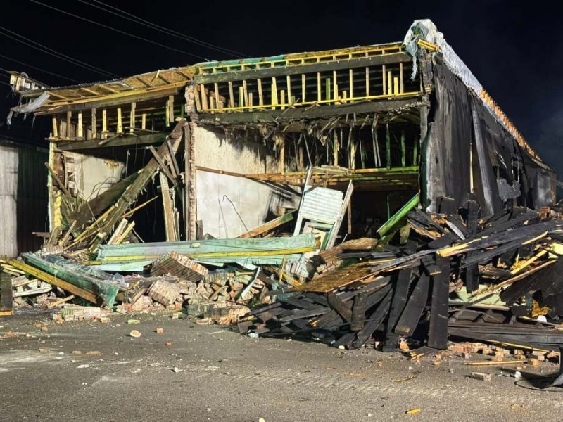 Fire damages White County meat packing facility