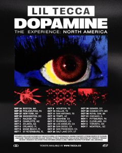 Lil Tecca Announces North American Dates for 'THE DOPAMINE EXPERIENCE' World Tour