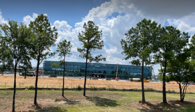 Coca-Cola's new Birmingham headquarters construction progresses along I-20/59