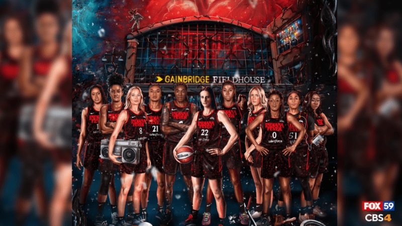 Indiana Fever gets a twist with Stranger Things jersey design