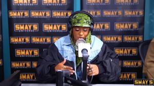 Rapsody Delivers Fire Freestyle on Sway's Universe