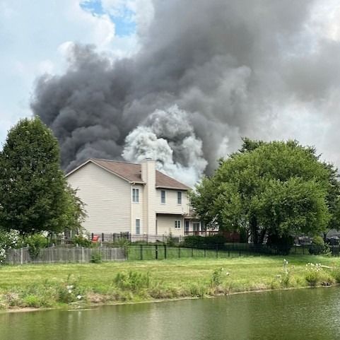 Family displaced after house fire in Fishers
