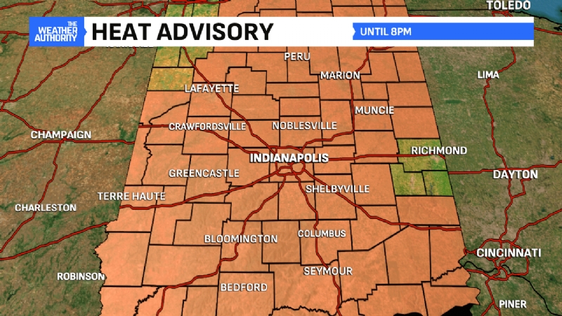 Summer heat wave continues for the Brickyard 400