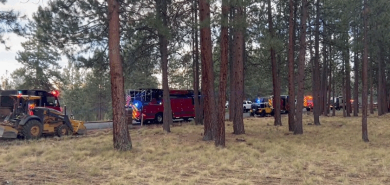 Breaking News: Large Fire on Ridgeview Drive Draws Heavy First Responder Presence