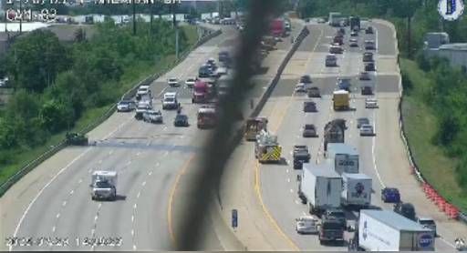 INDOT: Reported vehicle fire caused brief closure of I-70 eastbound