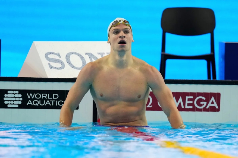 World Aquatics Championships 2025: Leon Marchand breaks Ryan Lochte's record; Luca Urlando wins gold