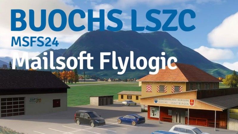 Fly Over Swiss Aviation History with FlyLogic's Buochs LSZC for MSFS2024