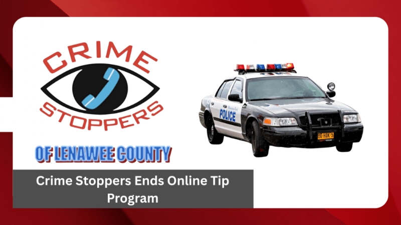 Crime Stoppers Ends Online Tip Program