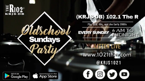 Oldschool Sundays Party on 102.1 The R