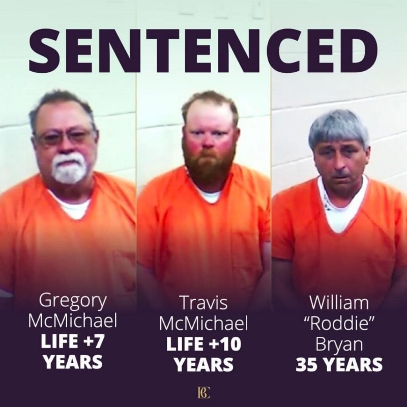 All 3 white men convicted of murdering Ahmaud Arbery are sentenced to life in prison