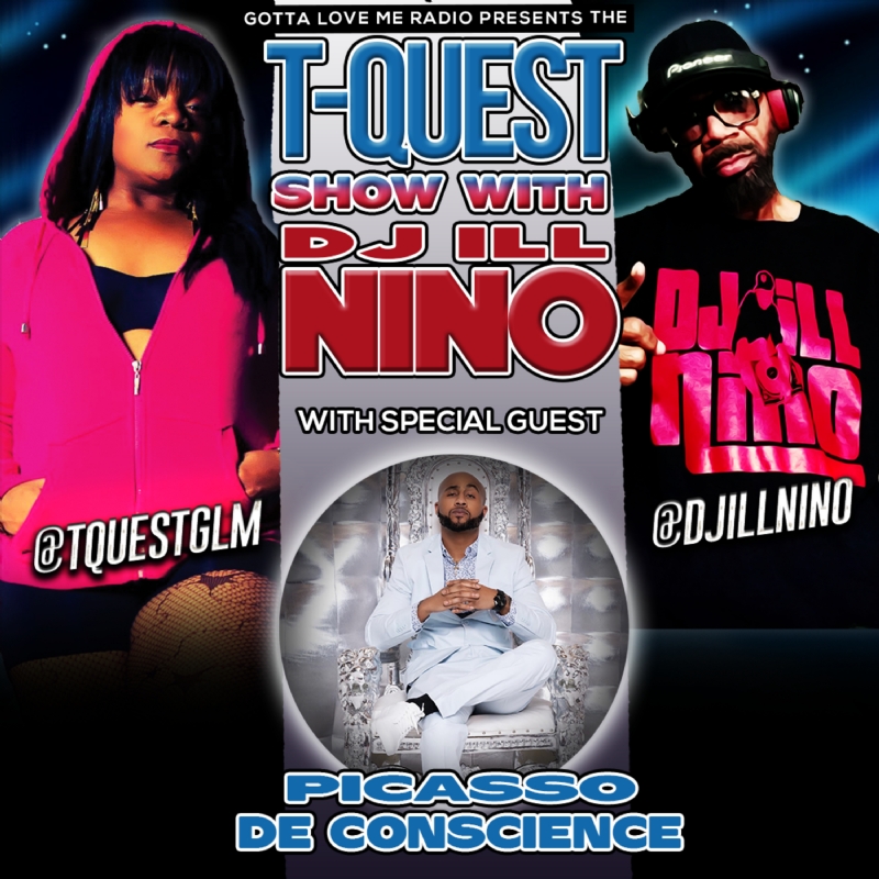 The T-Quest Show with DJ ILL NINO: Picasso De Conscience Interview