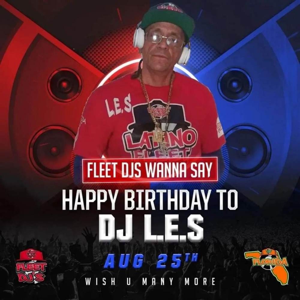 HAPPY BIRTHDAY DJ LES RICO