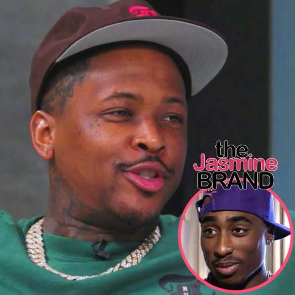 YG Admits He Didn't Believe Tupac Shakur Was Dead Until He Spoke w/ The Late Rapper's Mother: 'That 
