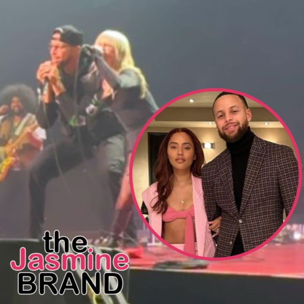 NBA Star Steph Curry Rocks Out On Stage Alongside Paramore During Date Night w/ Wife Ayesha Curry