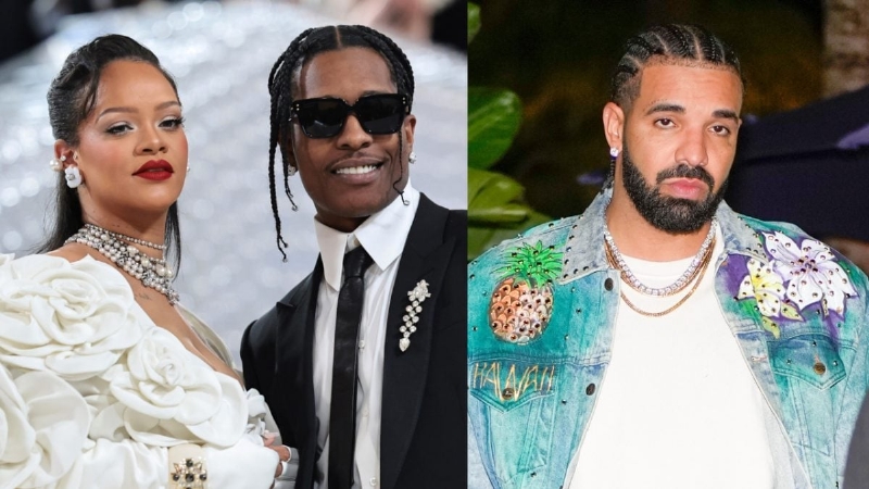 A$AP Rocky Hits Back At Drake With Rihanna Taunts On 'HIGHJACK'