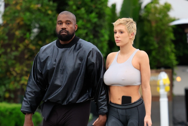 Bianca Censori's Tiny Dress Turns Heads During Dinner With Kanye West's Kids