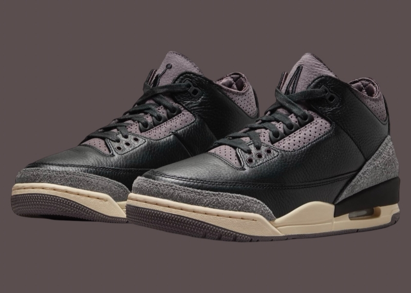 A Ma Maniere x Air Jordan 3 "Black" Official Release Details