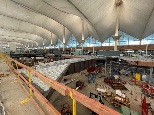 Denver International Airport Celebrates Fifty Percent Completion of New East Security Checkpoint