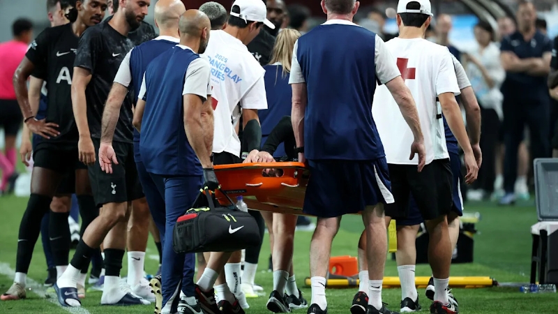 James Maddison injury news: Tottenham Hotspur star carried off in tears: "It looks bad"