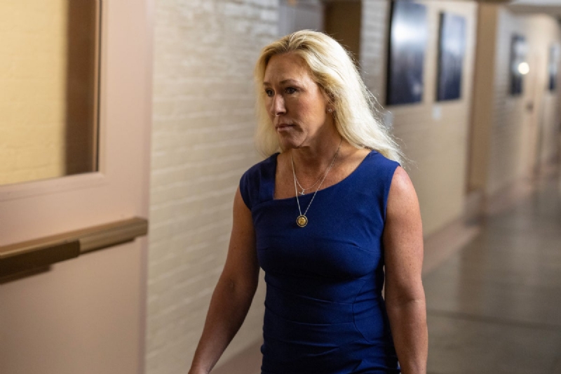 Marjorie Taylor Greene hints that she might be finished with the Republican Party