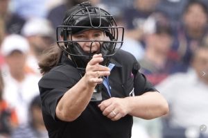 SOURCE SPORTS: MLB Calls Up Its First Female Umpire For Marlins vs. Braves This Weekend