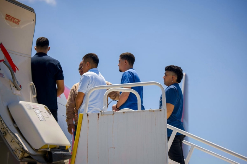 ICE domestic flights of migrants more than doubled under Trump compared to Biden