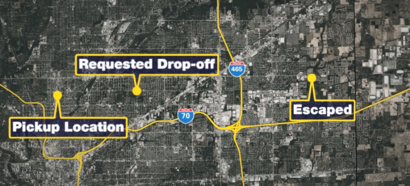 'I grabbed him and I ran': Mother & baby escape alleged kidnapping by Lyft driver
