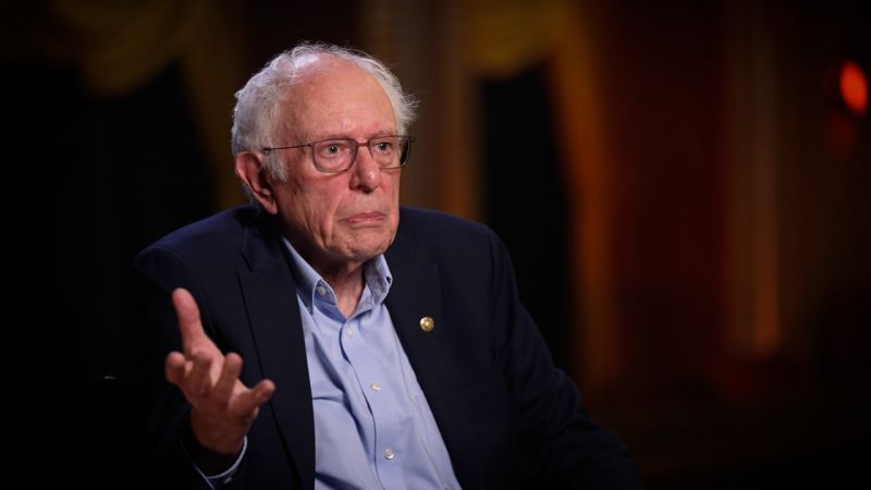 Sanders: US run by 'extremely greedy people' who 'want it all'