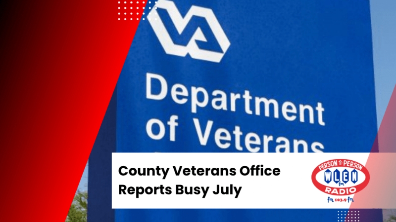 County Veterans Office Reports Busy July