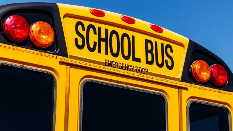 School bus rollover crash in Austin