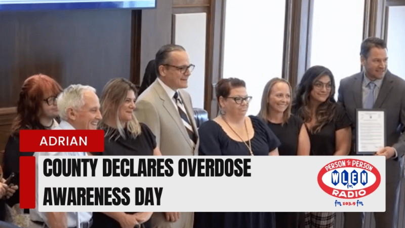 County Declares Overdose Awareness Day