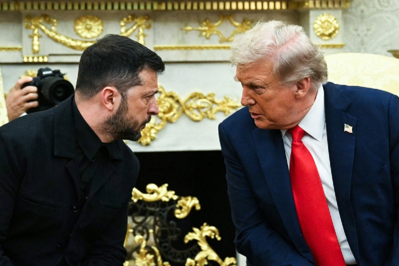 Trump tells Zelensky he isn't ruling out sending US troops to Ukraine