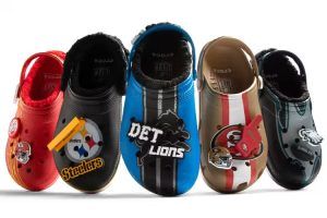 NFL and Crocs Launch First-Ever Team-Inspired Footwear Collection