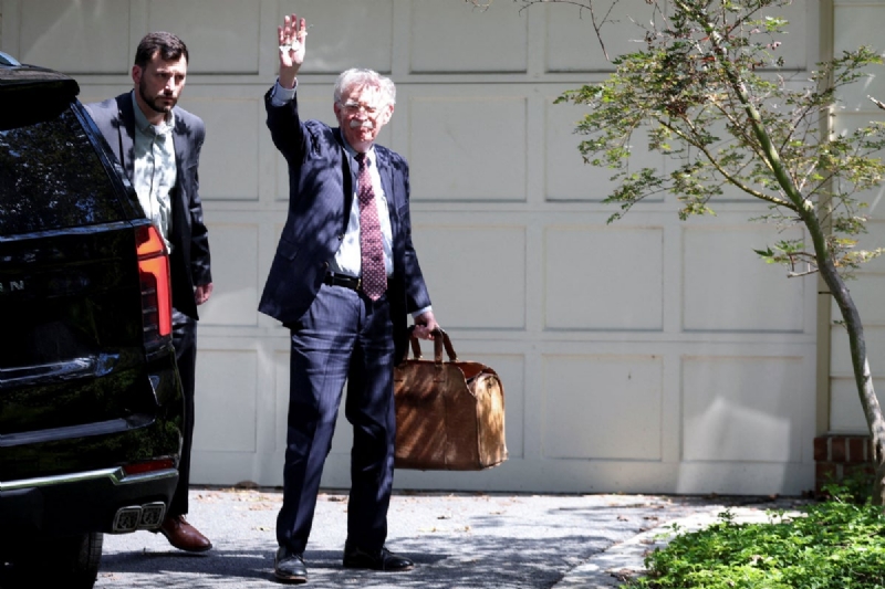 Trump reportedly pointed finger at John Bolton before FBI raid
